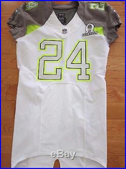 Marshawn Lynch signed Game Issued Pro Bowl Jersey coa + Exact Proof! Seahawks BM