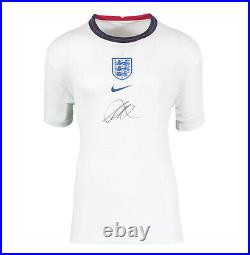 Mason Mount Signed England Shirt 2020-22, Home Autograph Jersey
