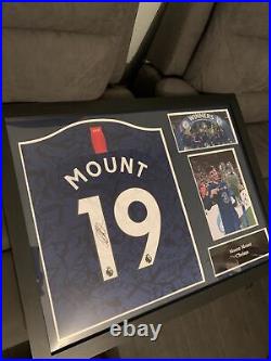 Mason Mount Signed Framed Shirt