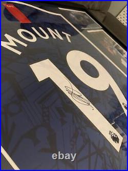 Mason Mount Signed Framed Shirt