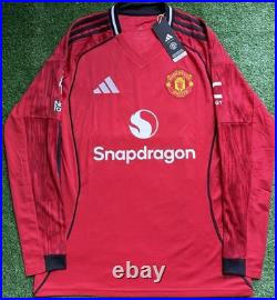 Matheus Cunha Signed Manchester United 25/26 Shirt BNWT with EXACT VID PROOF & COA Matheus Cunha Signed Manchester United 25/26 Shirt BNWT with EXACT VID PROOF & COA