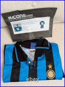 Matthias Sammer Back Signed Inter Milan 1992-93 Home Shirt COA Included
