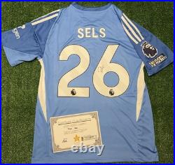Matz Sels Personally Hand Signed 25/26 Nottingham Forrest Shirt with COA