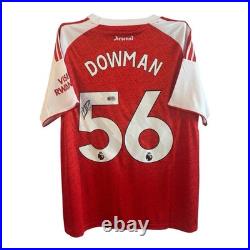 Max Dowman Signed Shirt ACG Authentication Arsenal 25/25 JERSEY Auto