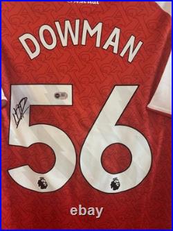 Max Dowman Signed Shirt ACG Authentication Arsenal 25/25 JERSEY Auto
