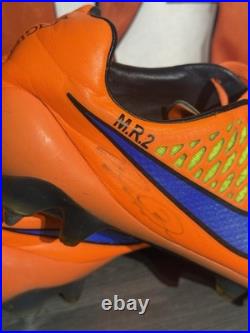 Micah Richard's Signed Match Worn Boots Fiorentina/Man City