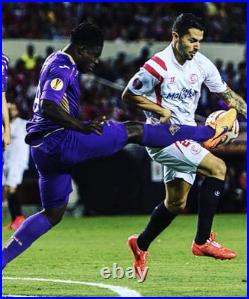 Micah Richard's Signed Match Worn Boots Fiorentina/Man City