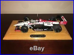 Michael Andretti SIGNED Newman Haas Racing Minichamps Indy Car F1 1/18 model