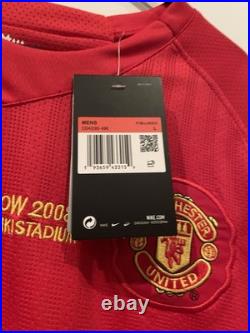 Michael Carrick Signed Man United Shirt With Proof