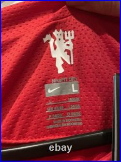 Michael Carrick Signed Man United Shirt With Proof