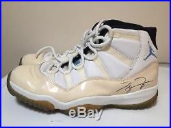 Michael Jordan 1996 All Star Game Used Warn Shoe Sneaker Signed Grey Flannel COA