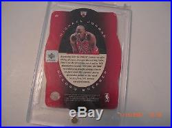 Michael Jordan 1996 Upper Deck Chicago Bulls Auto Uda/hologram Signed Card