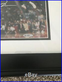 Michael Jordan Autographed Signed Framed Photo UDA Upper Deck 8x10