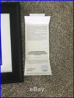 Michael Jordan Autographed Signed Framed Photo UDA Upper Deck 8x10