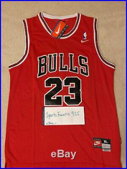 Michael Jordan Autographed Signed Red Bulls Vintage Jersey including COA