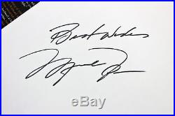Michael Jordan Best Wishes Signed For The Love Of The Game Book #39/100 BAS
