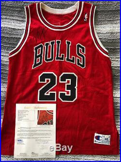 Michael Jordan Chicago Bulls 1992 Worn Signed Jersey Jsa Authenticated