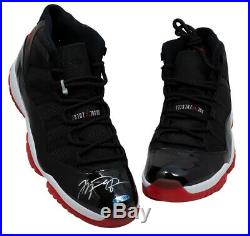 Michael Jordan Chicago Bulls Signed Air Jordan XI Retro Shoe UDA+JSA Z98485