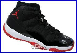 Michael Jordan Chicago Bulls Signed Air Jordan XI Retro Shoe UDA+JSA Z98485