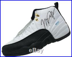 Michael Jordan Chicago Bulls Signed Pair Of Air Jordan XII Shoes JSA UDA