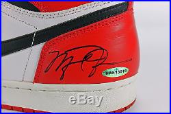 Michael Jordan Dual Signed 1994 Nike Air Jordan 10th Anniv Sneakers with Box UDA