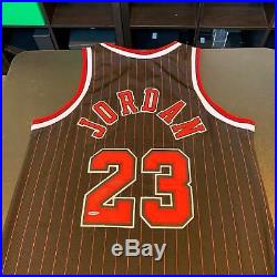 Michael Jordan Signed 1984 Rookie Chicago Bulls Jersey With Upper Deck UDA COA