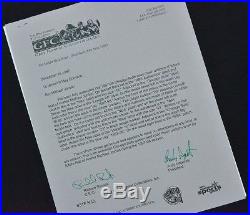 Michael Jordan Signed 1997-98 Game Used Worn Road Jersey Grey Flannel COA GFC