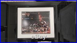 Michael Jordan Signed Autographed 1988 Gatorade Slam Dunk Framed Photo Uda