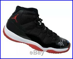 Michael Jordan Signed Autographed AIR Jordan 11's Bred Shoes Size 13.5 UDA JSA