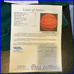 Michael Jordan Signed Autographed Basketball UDA Upper Deck & JSA COA With Box