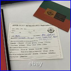 Michael Jordan Signed Autographed Rare Air Book Upper Deck UDA 1858/2500