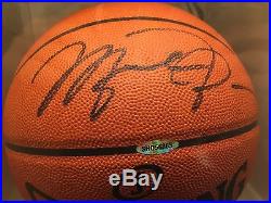 Michael Jordan Signed Basketball Autograph UDA COA Upper Deck Certified Leather