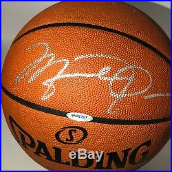 Michael Jordan Signed NBA Spalding Basketball UDA COA w Original BOX BOLD AUTO