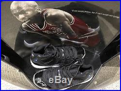 Michael Jordan Signed Uda Space Jam Jordan 11 Size 12 New Upper Deck Authentic