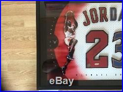 Michael Jordan UDA Auto Upper Deck Signed Autograph numbers Bulls Wizards framed