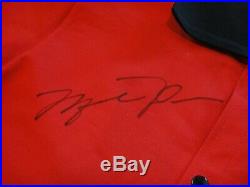 Michael Jordan Upper Deck Authenticated Uda Signed Warm Up Jacket Autograph
