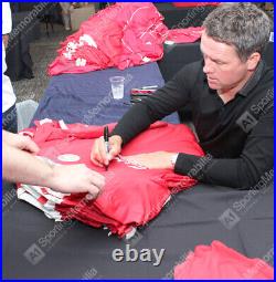 Michael Owen Signed Liverpool Shirt 1998 Gift Box Autograph Jersey