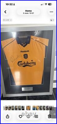 Michael Owen Signed Replica Liverpool Shirt