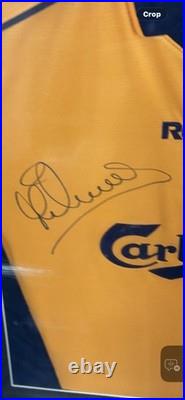 Michael Owen Signed Replica Liverpool Shirt