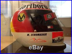 Michael Schumacher Signed F1 Motor Racing Helmet in presentation case