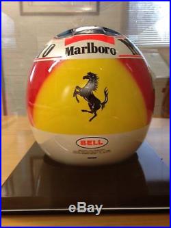 Michael Schumacher Signed F1 Motor Racing Helmet in presentation case