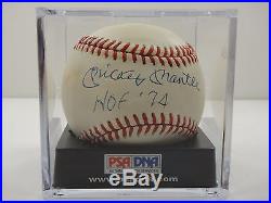 Mickey Mantle Hof 74 Psa/dna Certified Signed Al Baseball Autographed Z00968