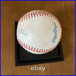 Mickey Mantle Signed Autographed American League Baseball New York Yankees