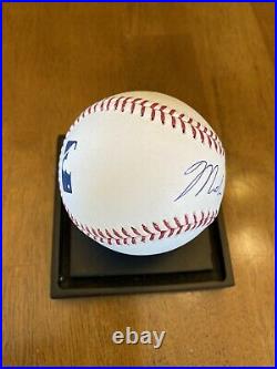 Mike Trout Full Name Signed Autographed Major League Baseball MLB COA