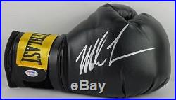 Mike Tyson Authentic Signed Black Boxing Glove Autographed PSA/DNA ITP
