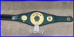 Mike Tyson Signed JSA COA Autographed IBO Championship Authentic Belt HOF Boxing
