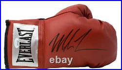 Mike Tyson Signed Red Everlast Right Hand Boxing Glove JSA