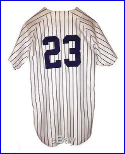 Mlb Don Mattingly Signed Game Used 1989 Game Worn Ny Yankees Jersey Coa From Jsa