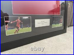 Mo Salah Liverpool 2024/25 Framed signature Shirt