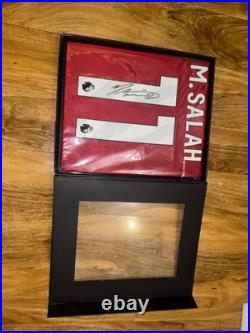 Mo Salah Signed ICONS Liverpool Shirt Jersey #11 With Verified Coa